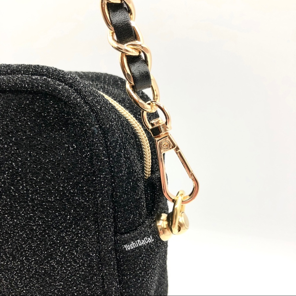 🆕 Chanel Cosmetic Pouch to Crossbody Bag Purse - Picture 4 of 14